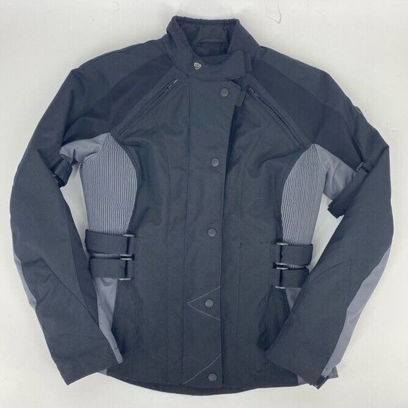 Triumph Motorcycle Mia Jacket Touring Waterproof Breathable NO KNOX Protectr XXS - Picture 2 of 13